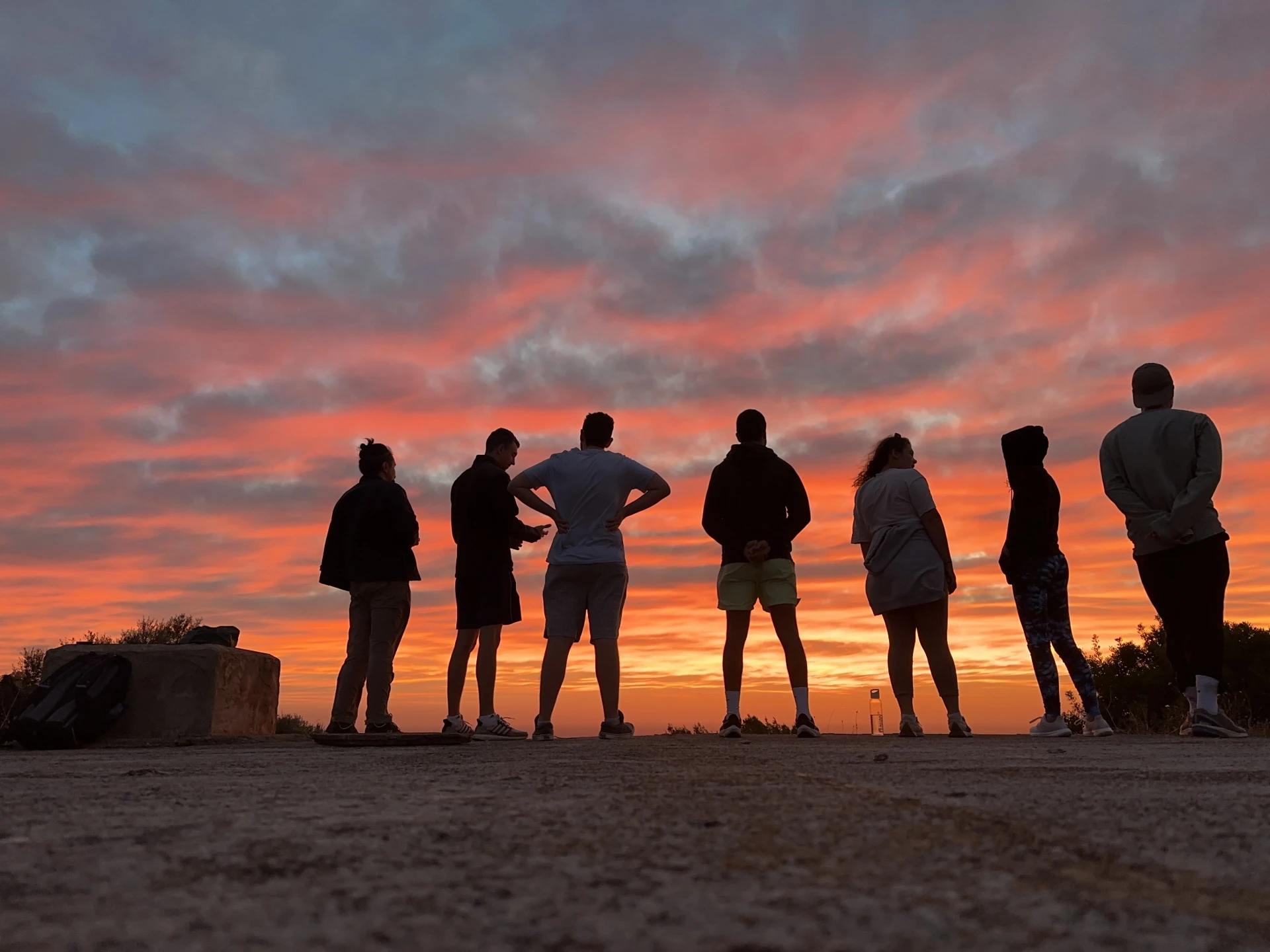 hike sunrise
